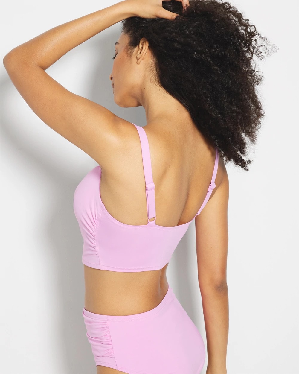META MAUVE - V-Wire Cropped Bikini Top | Soma