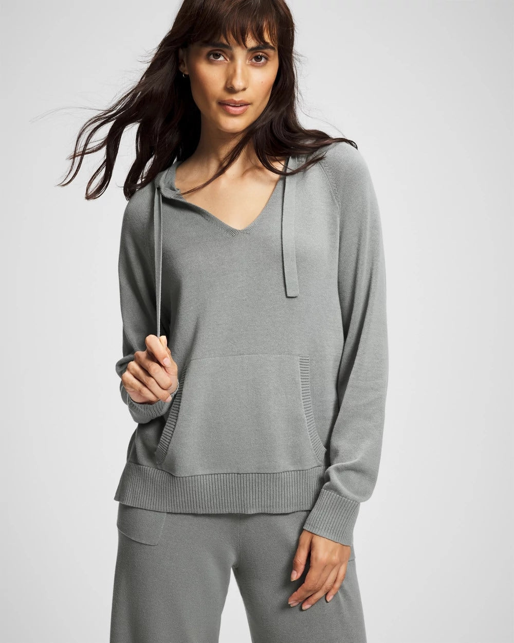 SEDONA SAGE - Cotton Sweater Hoodie | Soma