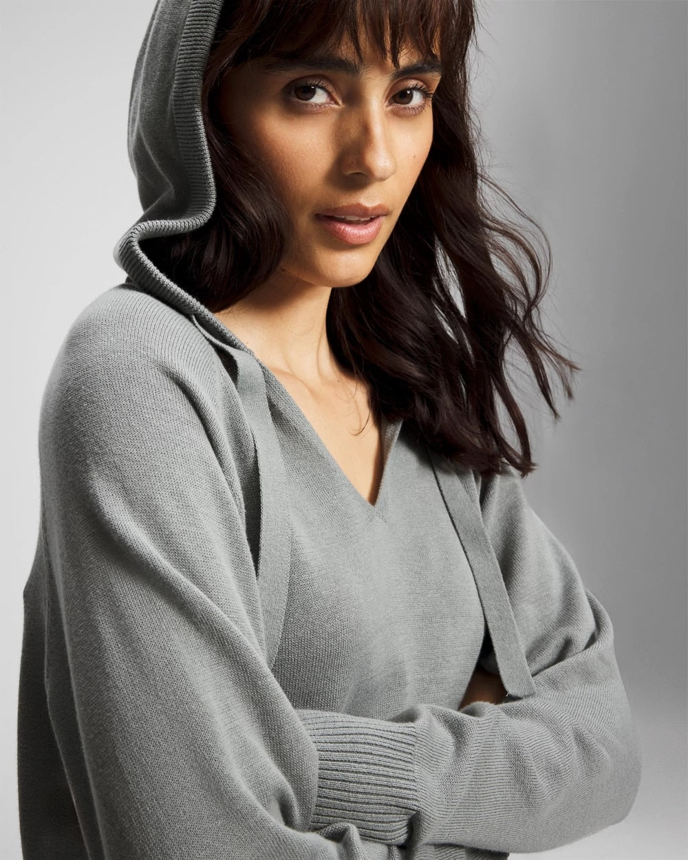 SEDONA SAGE - Cotton Sweater Hoodie | Soma