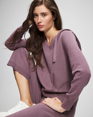 PURPLE FLINT - Cotton Sweater Hoodie | Soma