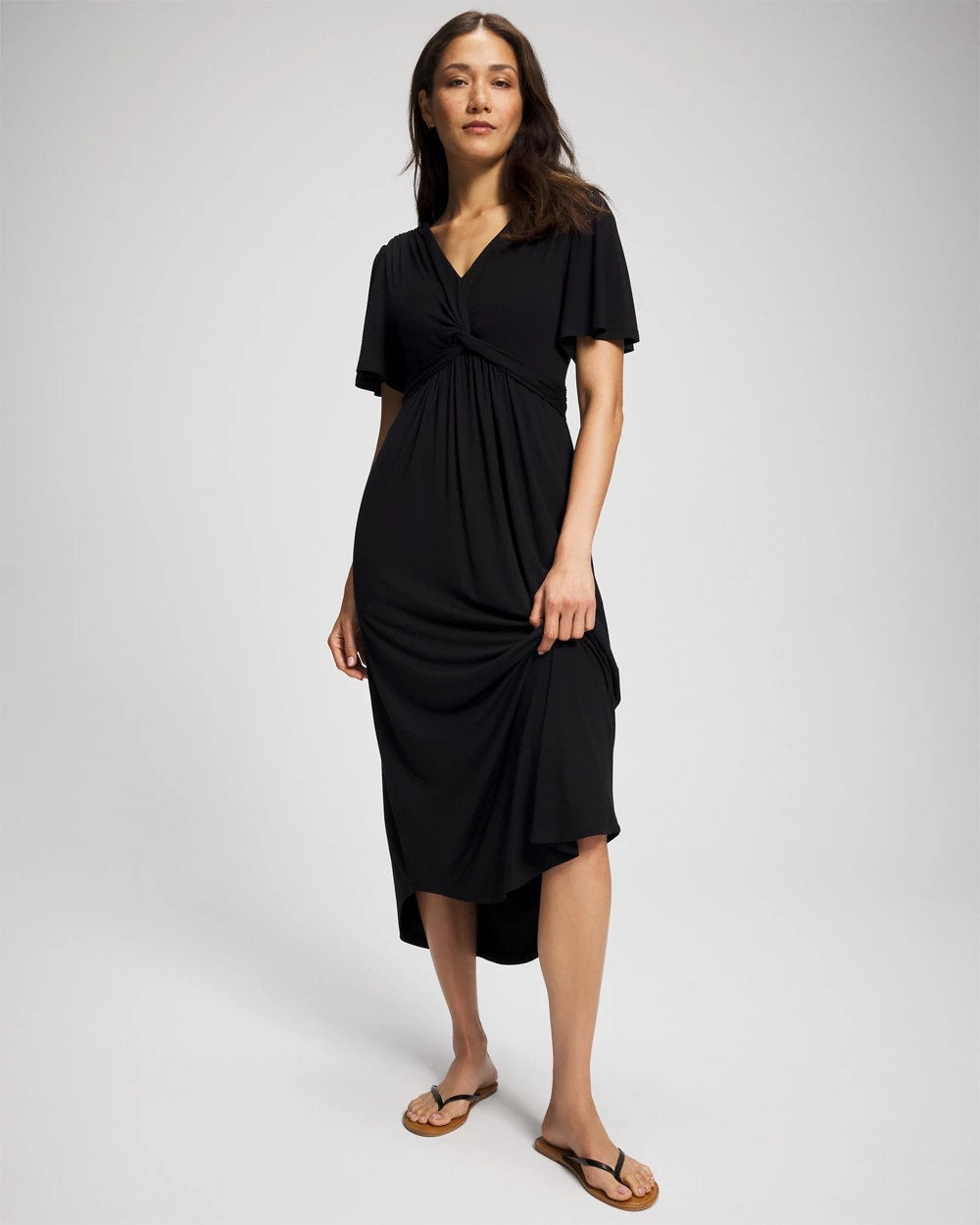 BLACK - Pamilla Midi Bra Dress | Soma