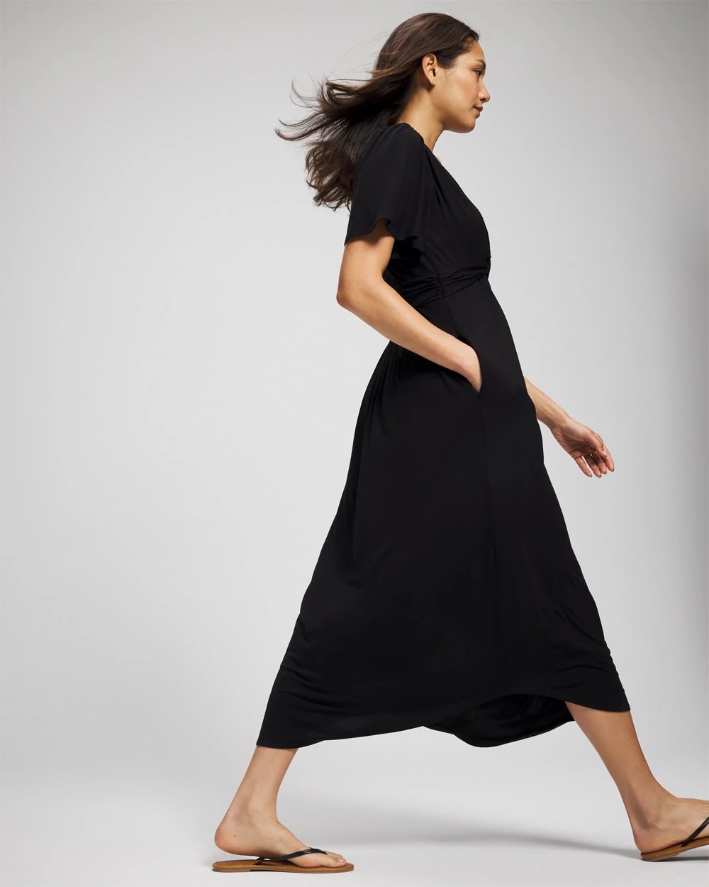 BLACK - Pamilla Midi Bra Dress | Soma