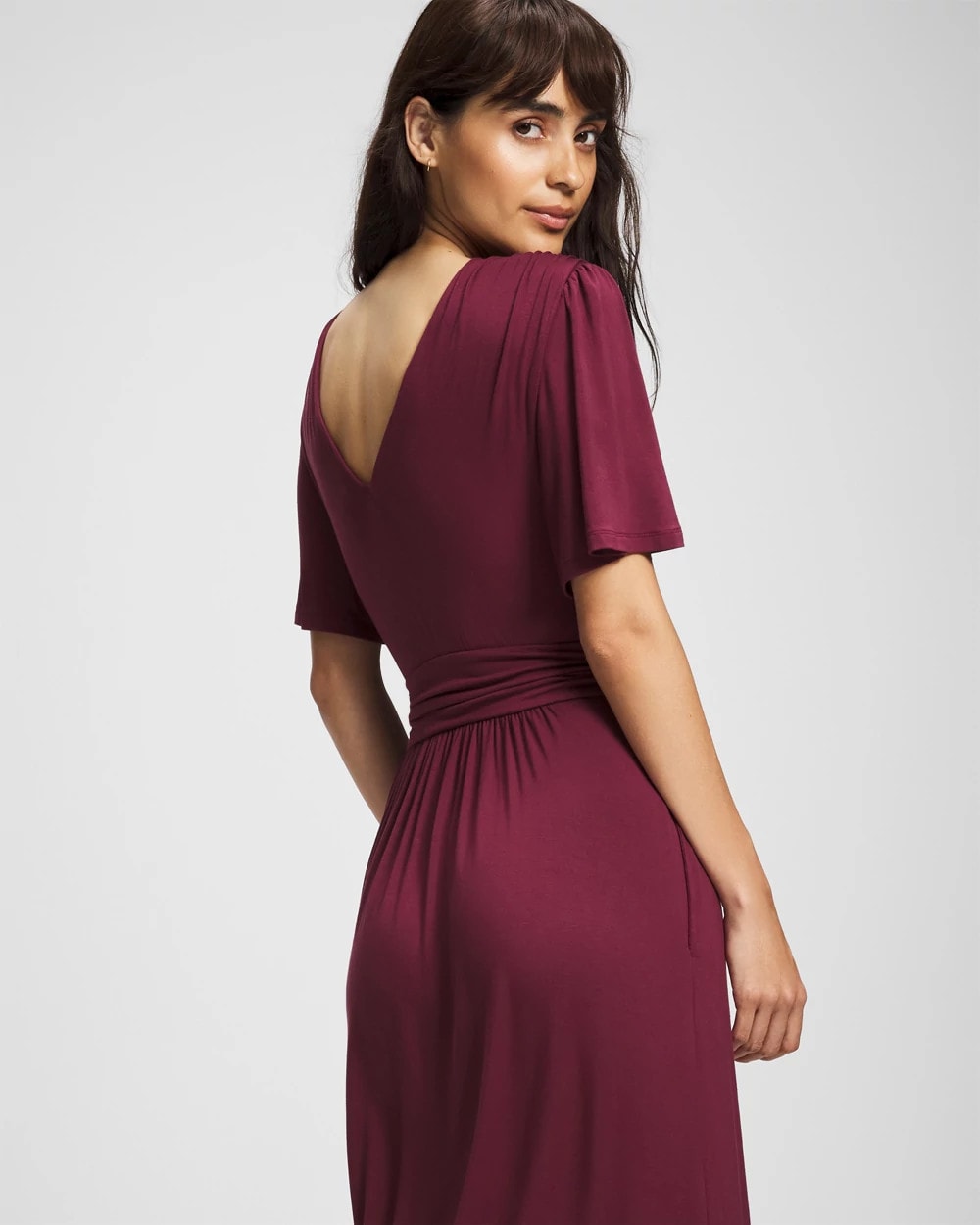 VELVET PLUM - Pamilla Midi Bra Dress | Soma