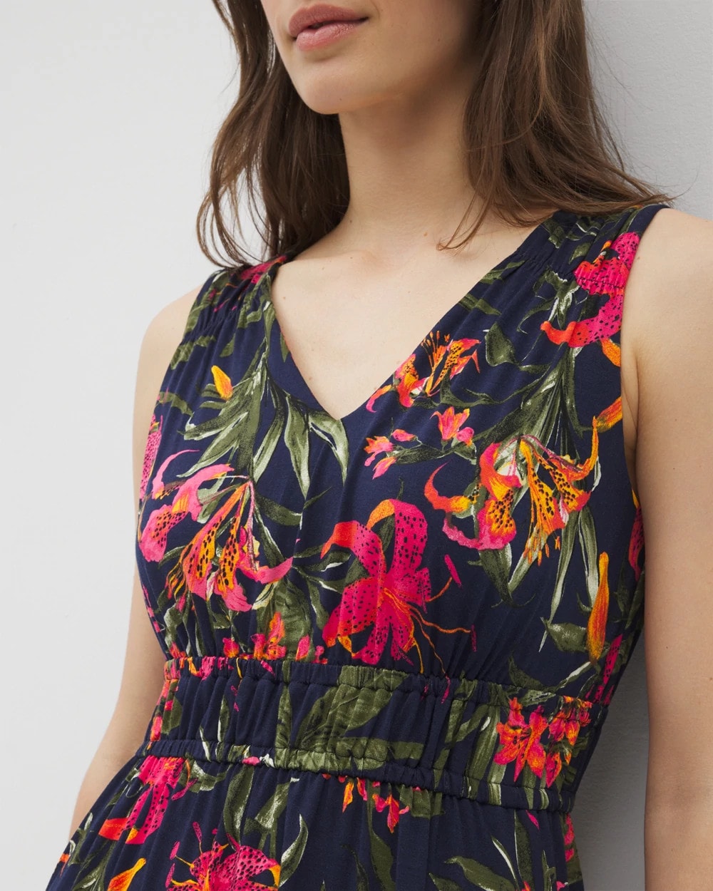 LE TIGRE TROPIC NAVY - Riviera Short Bra Dress | Soma