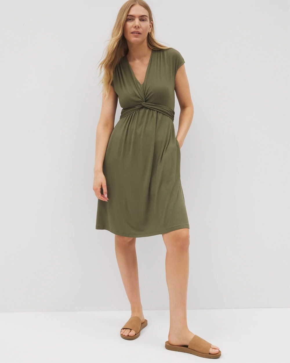 OLIVE NIGHT - Twist Short Bra Dress | Soma