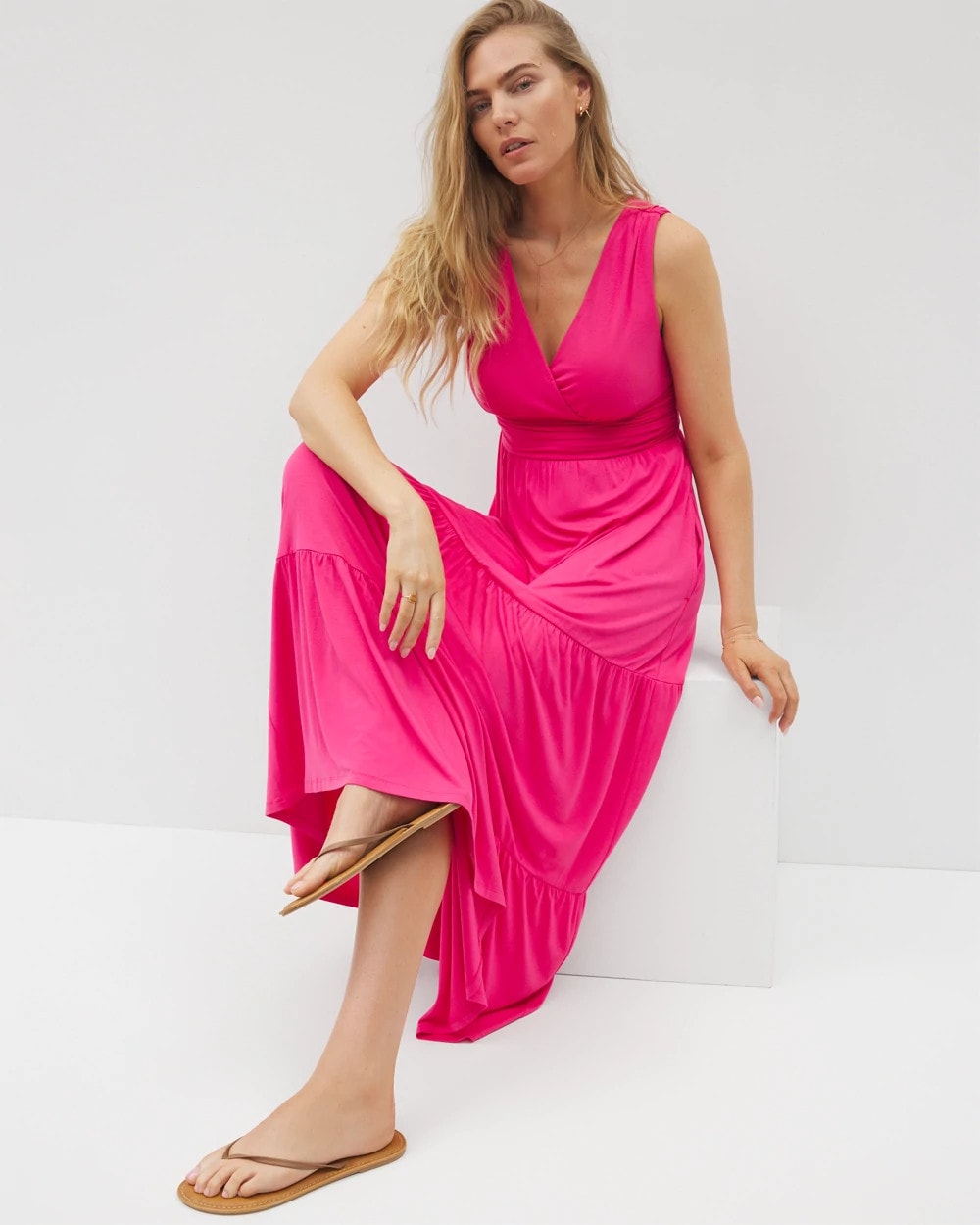HYACINTH - Goddess Tiered Maxi Dress | Soma