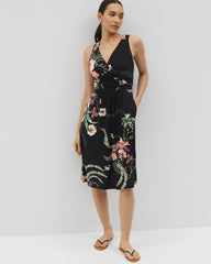 PARADISE PLUMES DRAMA G B - Cross Back Strap Bra Dress | Soma