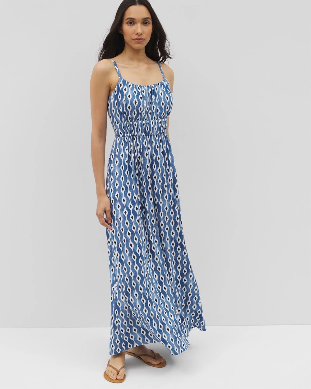 REVERIE GEO COCONUT - Paradiso Maxi Bra Dress | Soma