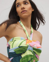 FLIRTY FLORA DARK SEA - Retreat Maxi Bra Dress | Soma