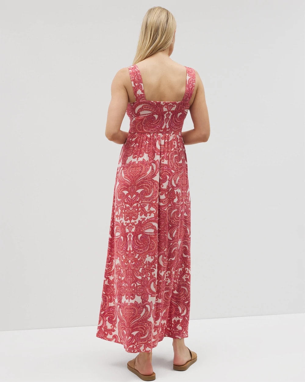 SHOW OFF PAISLEY PEACH - Bahia Maxi Bra Dress | Soma