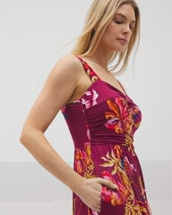 SUNRISE FLORA RED BEAUTY - Bahia Maxi Bra Dress | Soma