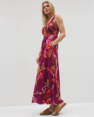 SUNRISE FLORA RED BEAUTY - Bahia Maxi Bra Dress | Soma