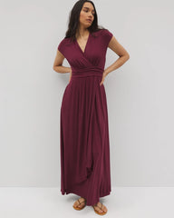 VELVET PLUM - Serenity Maxi Bra Dress | Soma