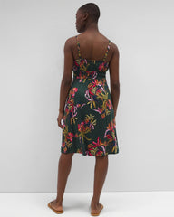 SUNRISE FLORA M EMERALD - Paradiso Short Bra Dress | Soma