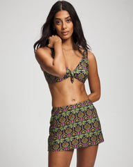 PALMY PATTERNS NAVY - Skirt | Soma