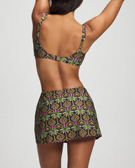 PALMY PATTERNS NAVY - Skirt | Soma