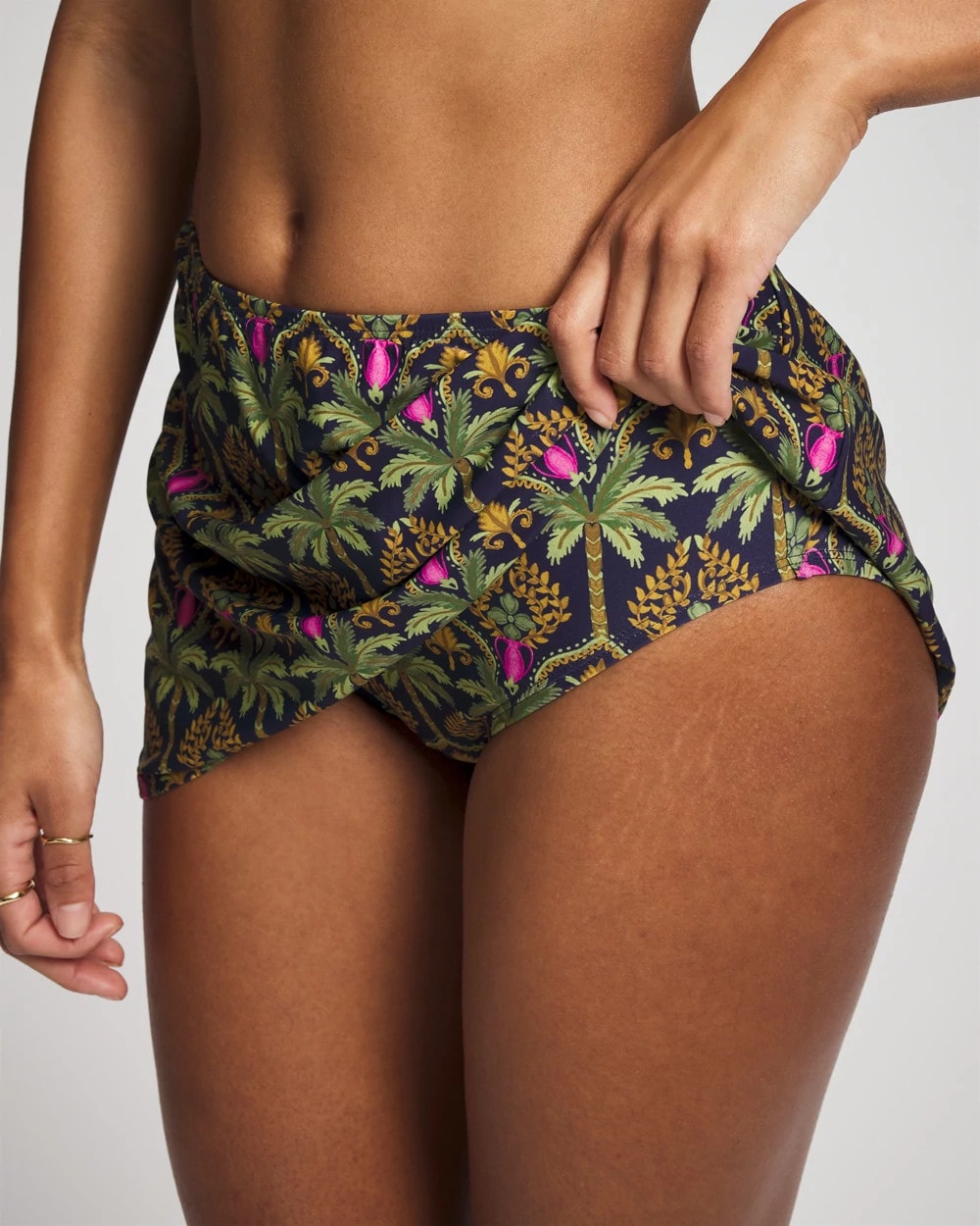 PALMY PATTERNS NAVY - Skirt | Soma