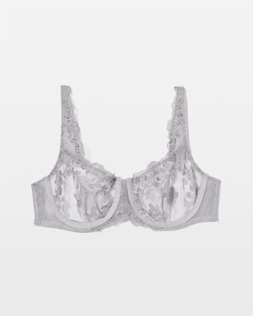 MOONSTONE - Sensuous Embroidery Balconette Bra | Soma