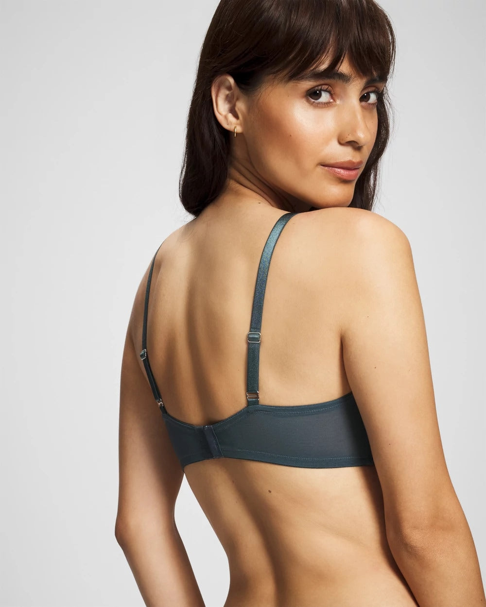 PETROL W GREEN MIST - Unlined Bra | Soma