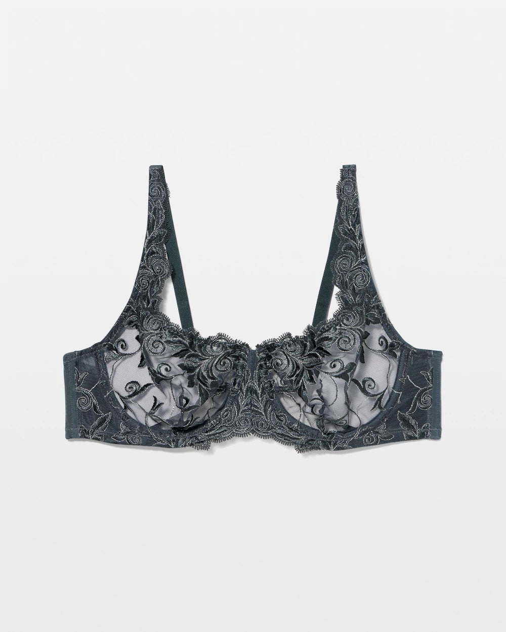 PETROL W GREEN MIST - Unlined Bra | Soma