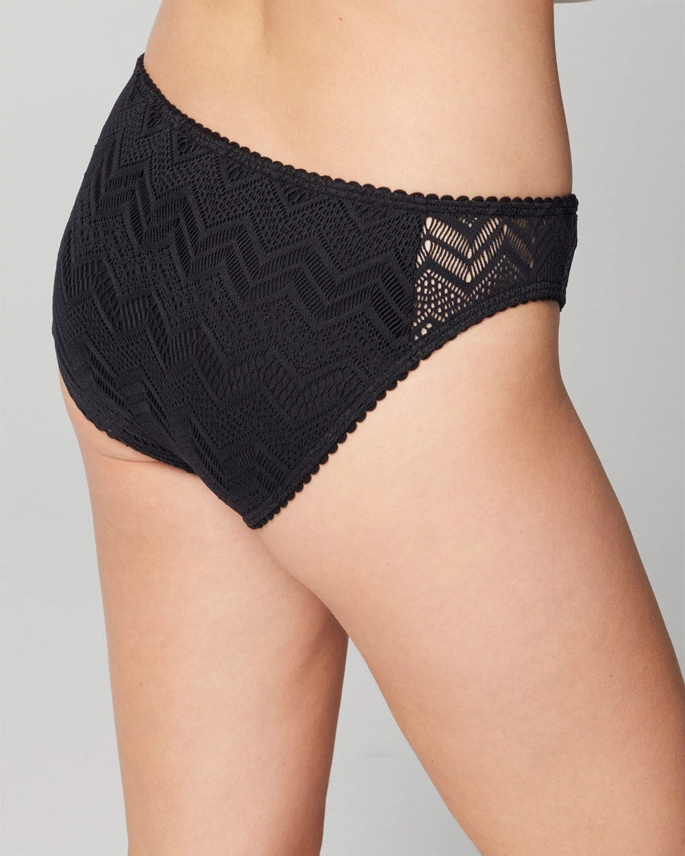 BLACK - Crochet Hipster | Soma