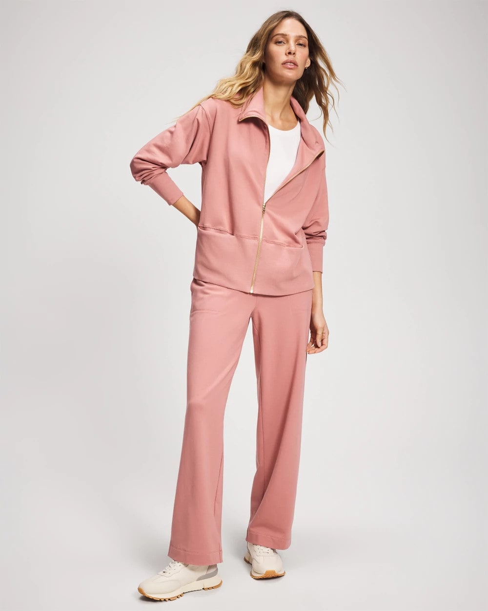 CINDER ROSE - Essential Terry Jacket | Soma