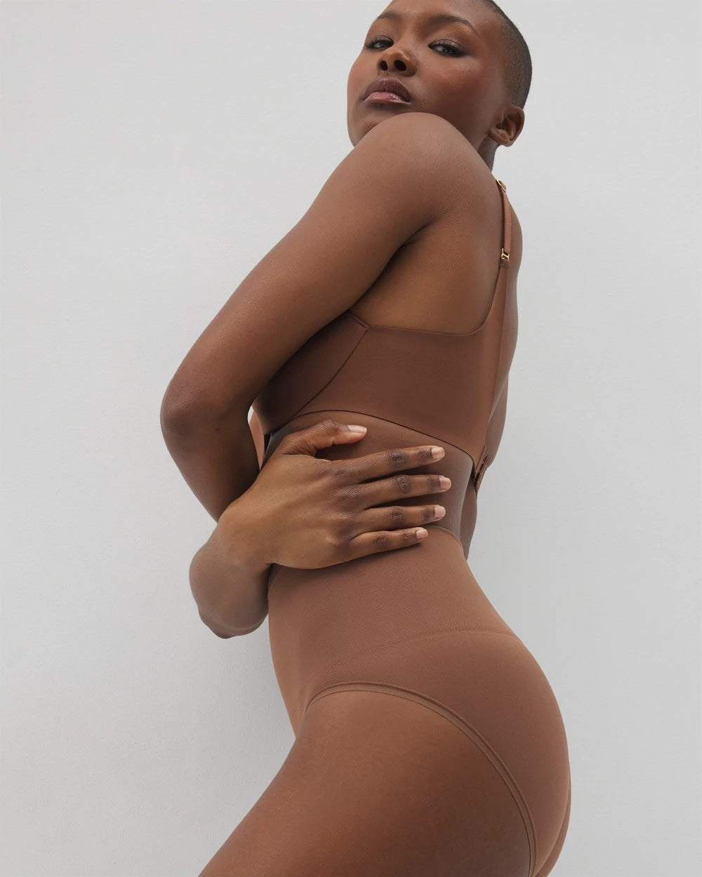 CINNAMON LATTE - Mid-Level Shaping Seamless Brief | Soma