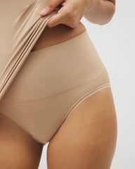 WARM AMBER - Mid-Level Shaping Seamless Brief | Soma