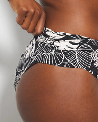 BLACK - Double Trouble Sarong Hipster Bottom | Soma