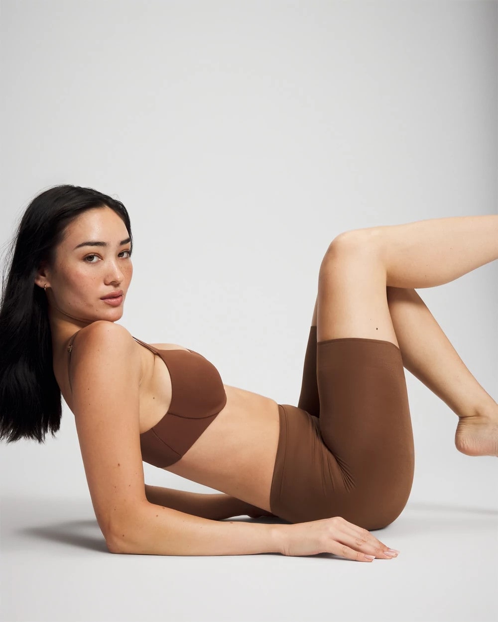 CINNAMON LATTE - Mid Level Cooling High Waisted Short | Soma