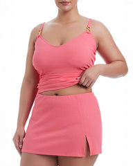 BARDOT BLUSH - Pique Ole Skirted Hipster | Soma