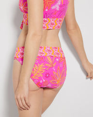 DAHLIA MULTI - Desert Bloom Foldover High-Waist Swim Bottom | Soma