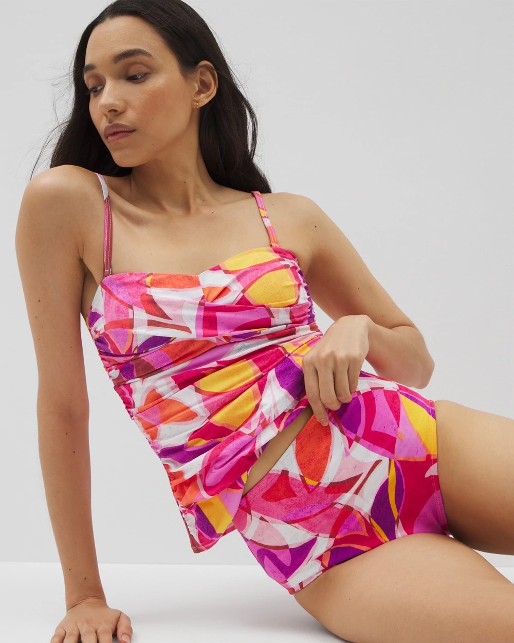 ORCHID - Beyond Control Riviera Maya High-Waist Swim Bottom | Soma
