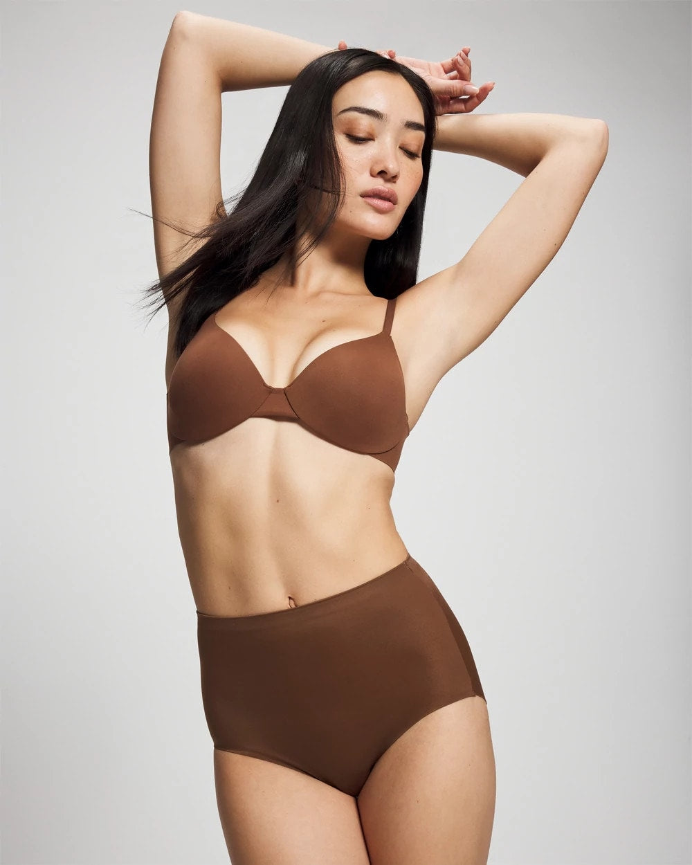 CINNAMON LATTE - Mid Level High Waist Cooling Brief | Soma