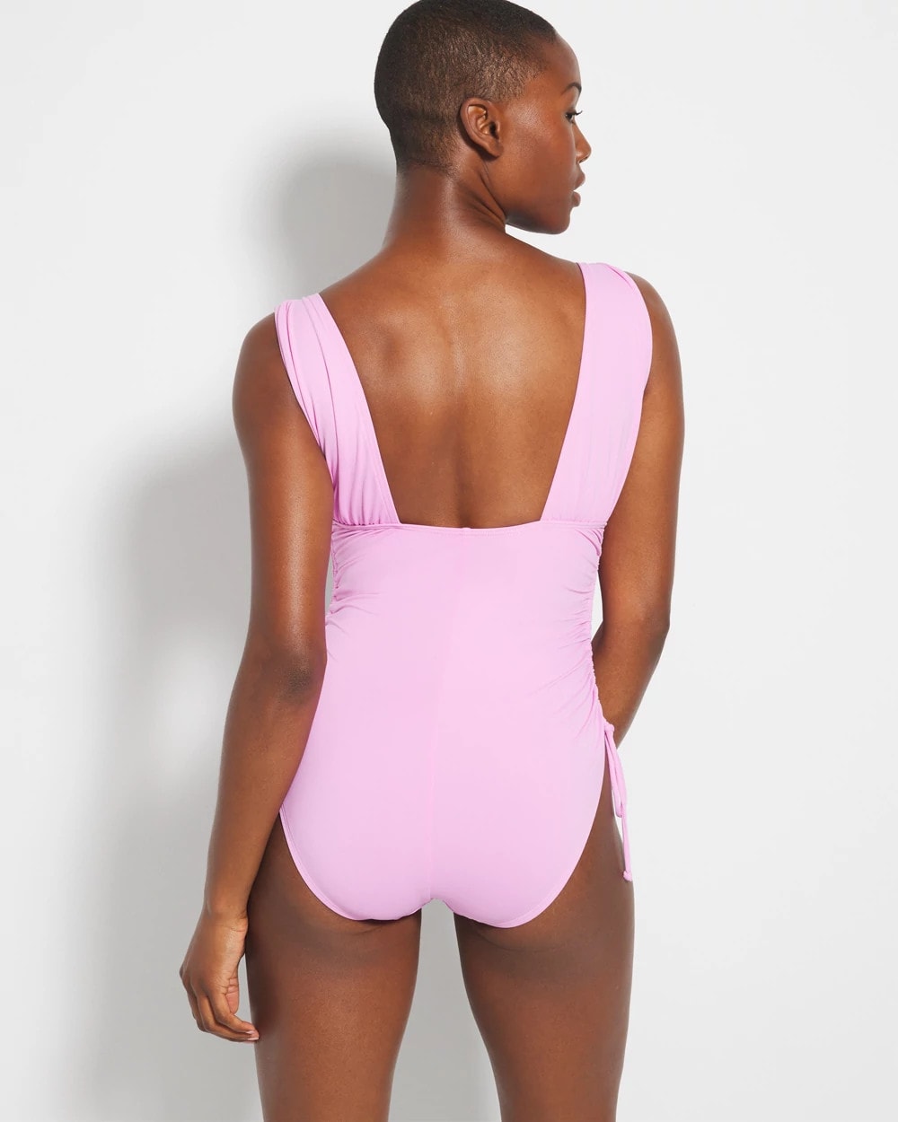 META MAUVE - V-Neck One-Piece | Soma