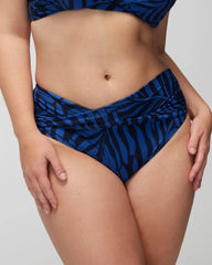 UNBELEAFABLE TRUE BLUE - Twist-Front Bikini Bottom | Soma