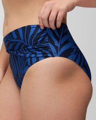 UNBELEAFABLE TRUE BLUE - Twist-Front Bikini Bottom | Soma