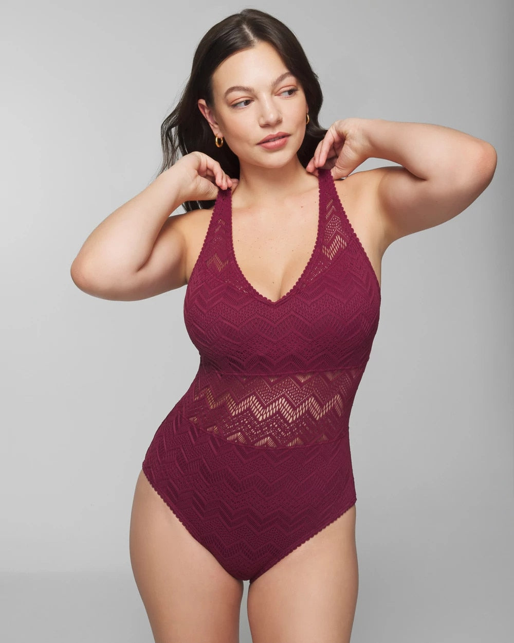 RUBY - Crochet One-Piece Suit | Soma