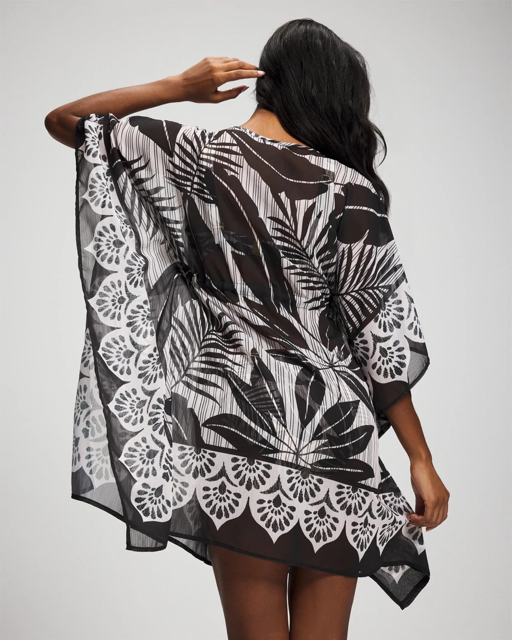 BLACK - Island Time Caftan | Soma