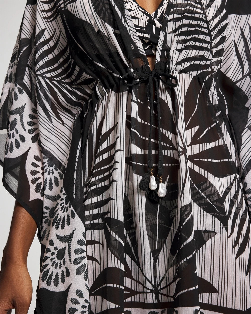 BLACK - Island Time Caftan | Soma