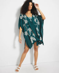 DEEP TEAL - Embroidered Cover-Up | Soma