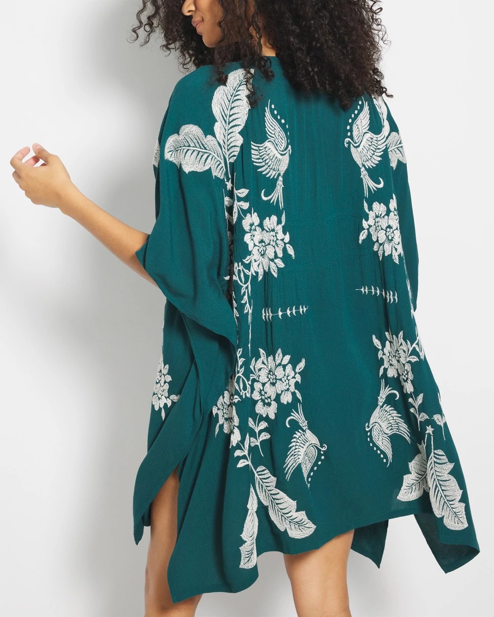 DEEP TEAL - Embroidered Cover-Up | Soma