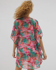 MULTI - Everything Under the Sun Chiffon Caftan | Soma