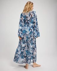MULTI - Turning Tides Keep It Moving Chiffon Dress | Soma