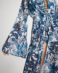 MULTI - Turning Tides Keep It Moving Chiffon Dress | Soma