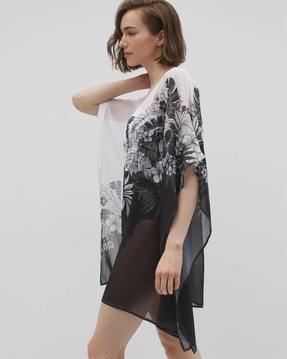 BLACK - Double Duty Caftan | Soma
