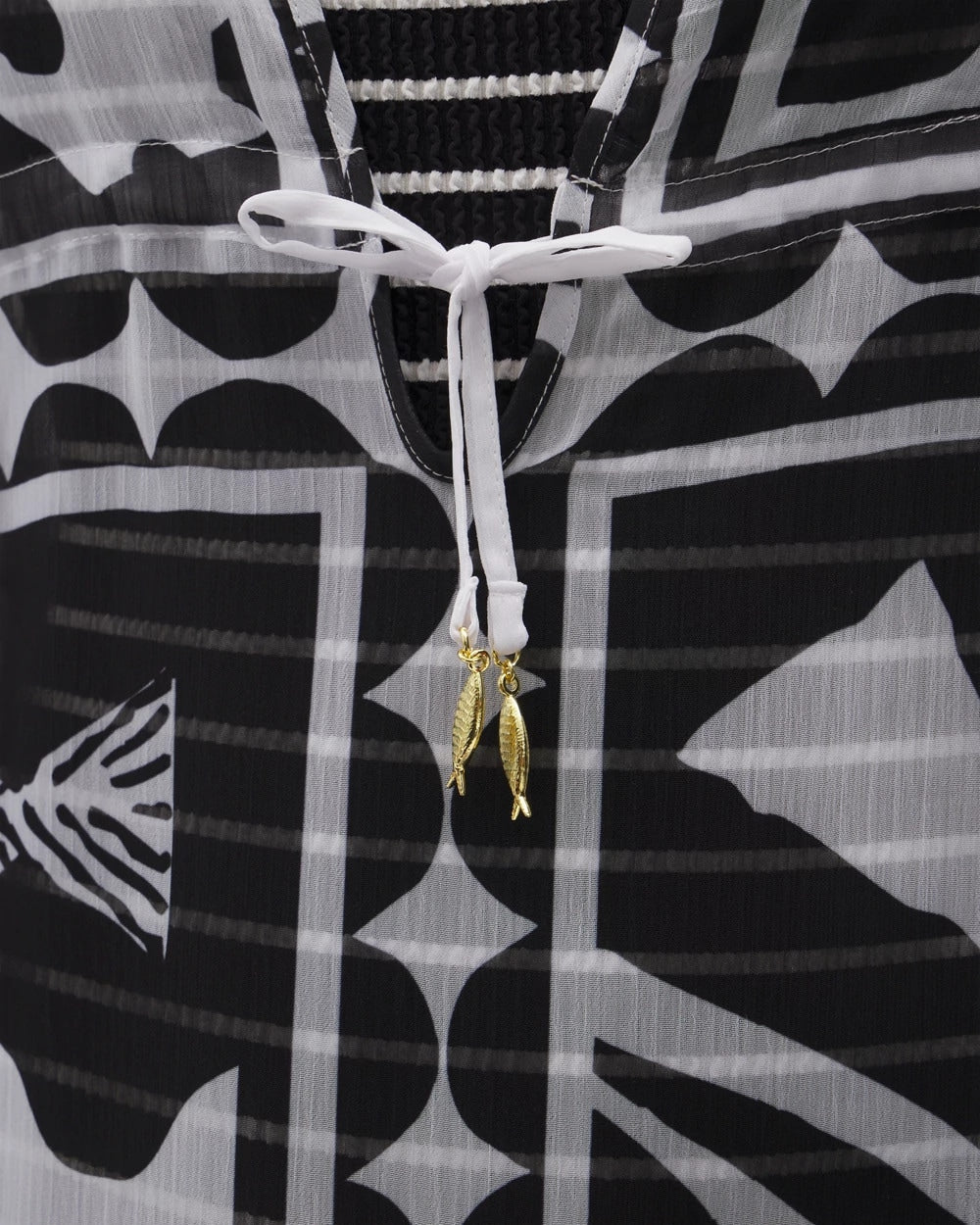 BLACK - Catch of the Day Caftan | Soma