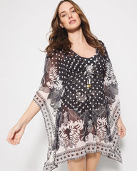 BLACK - Double Trouble Caftan | Soma