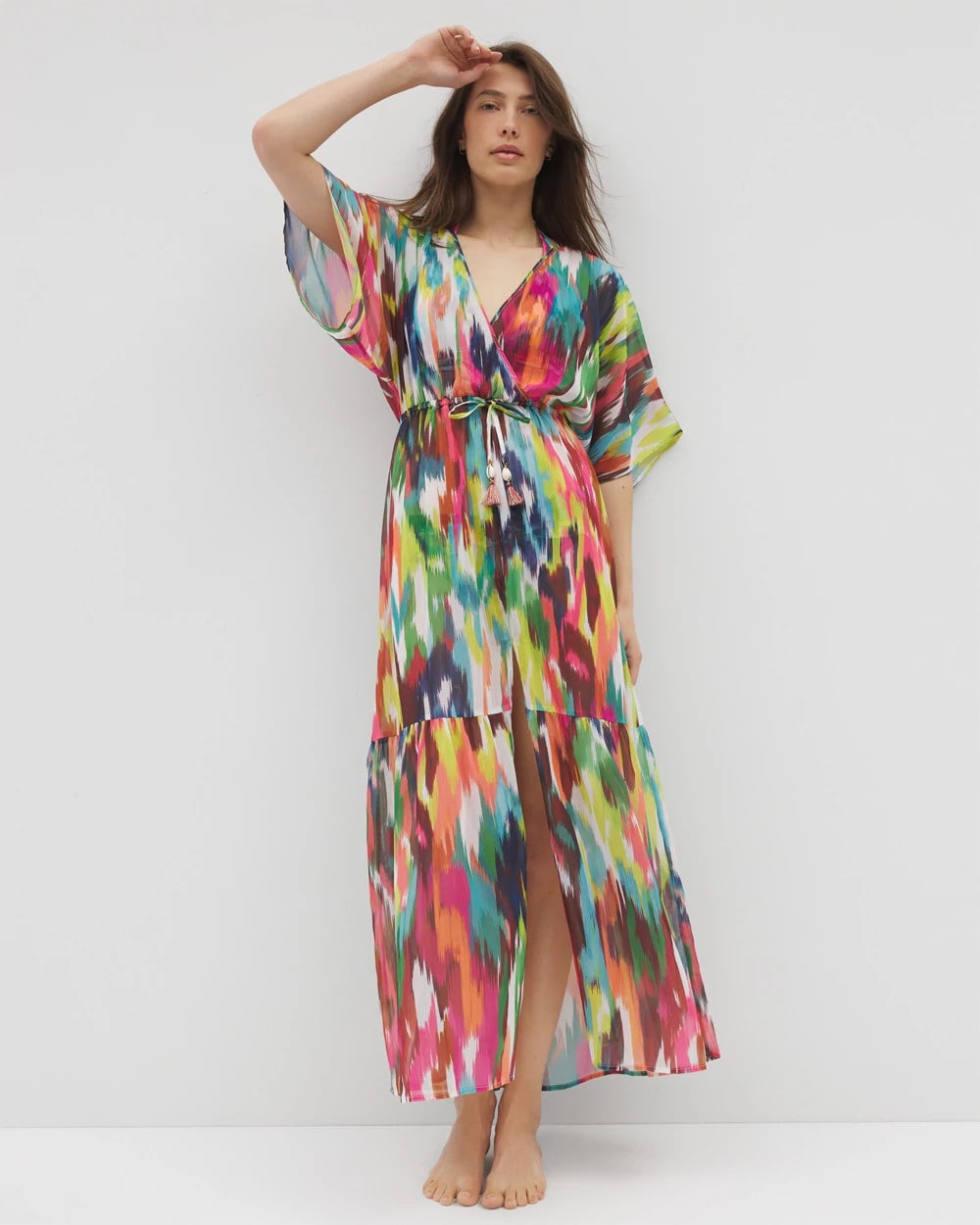 - Keep It Moving Chiffon Dress | Soma