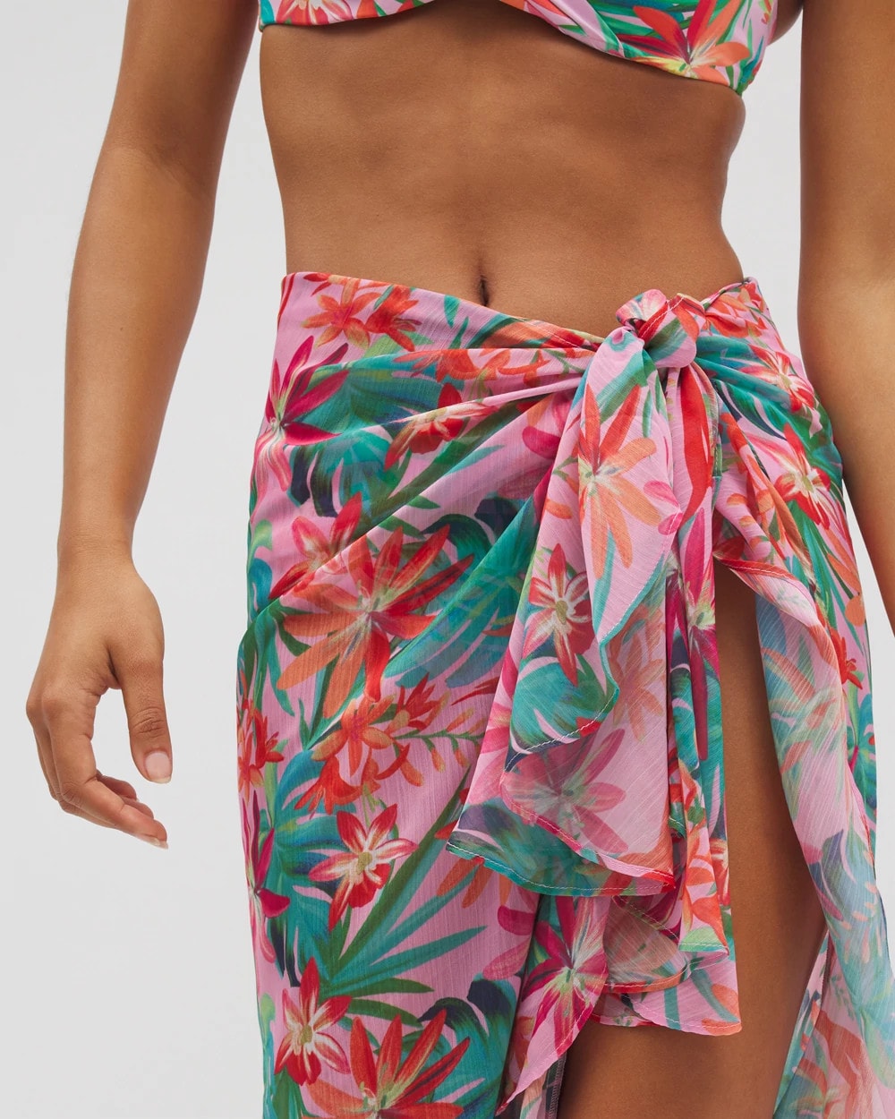 MULTI - Everything Under the Sun Ruffle Pareo | Soma